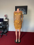 Short long Sleeve Corset Dress SALE