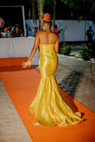 Yellow In the night Dress SALE