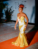 Yellow In the night Dress SALE