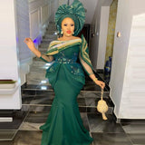 MagZi Linda vestido verde Wedding/ Prom