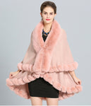 Handcraft Fox Fur Coat Women Fashion