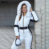 Winter Coat One Piece Overall women Fashion