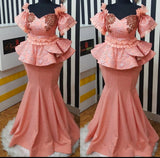 MagZi Sweet Off Shoulder Prom/ Wedding
