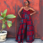 Polyester African Overall Women Fashion