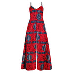 Polyester African Overall Women Fashion