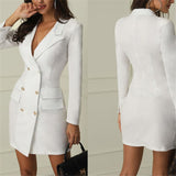 Office Suit Dress Woman Suit