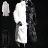 Fur Hooded Men Jacket Male Fashion Coats