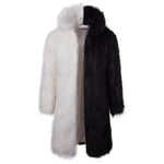 Fur Hooded Men Jacket Male Fashion Coats