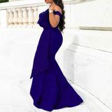 Red Carpet mermaid dress Women Fashion