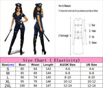 Sexy Female Police Overall Women Fashion