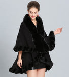 Handcraft Fox Fur Coat Women Fashion