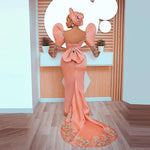 MagZi Aso Ebi Princess Wedding/Prom Dress