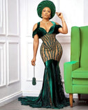 MagZi Aso Ebi Mermaid Prom/Wedding Dress