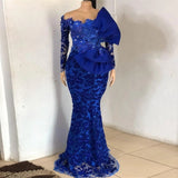 Aso Ebi African Wedding/Prom Dress