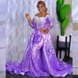 MagZi Miss purple Prom/Wedding Dress
