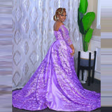 MagZi Miss purple Prom/Wedding Dress
