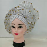 MagZi Nigerian gel headgear Wedding