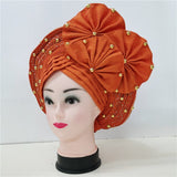 MagZi Nigerian gel headgear Wedding