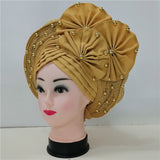 MagZi Nigerian gel headgear Wedding