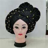 MagZi Nigerian gel headgear Wedding