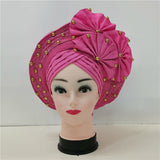 MagZi Nigerian gel headgear Wedding