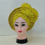 MagZi Nigerian gel headgear Wedding