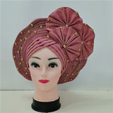 MagZi Nigerian gel headgear Wedding