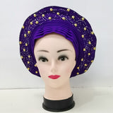 MagZi Nigerian Gele Headtie B Wedding