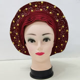 MagZi Nigerian Gele Headtie B Wedding