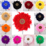 MagZi princess Feather Fan Wedding