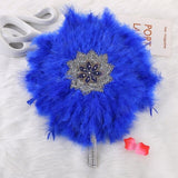 MagZi princess Feather Fan Wedding