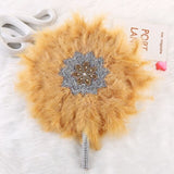 MagZi princess Feather Fan Wedding