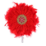 MagZi princess Feather Fan Wedding