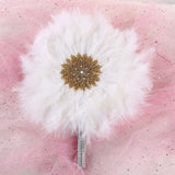 MagZi princess Feather Fan Wedding