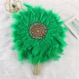 MagZi princess Feather Fan Wedding
